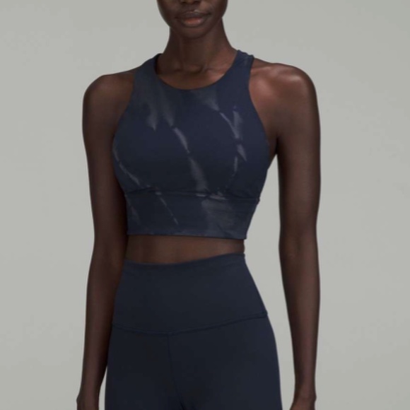 NWT Lululemon Wunder Train Longline Bra Fade *Medium Support C/D Cup Size 6